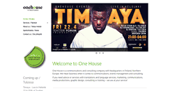 Desktop Screenshot of onehouse.fi
